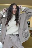 Mercer Soft Twill Jacket Mocha Mousse 